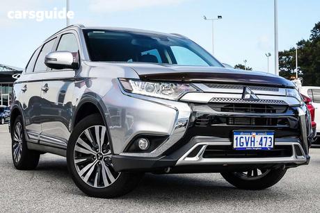 Silver 2019 Mitsubishi Outlander Wagon Ls 7 Seat (2Wd)