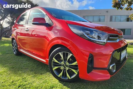 Red 2021 Kia Picanto Hatchback Gt-Line (Pe)