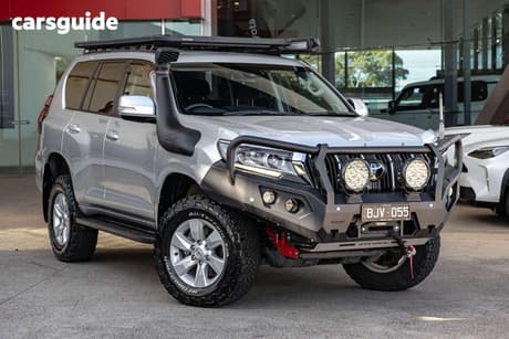 Silver 2020 Toyota Landcruiser Prado Wagon Gxl