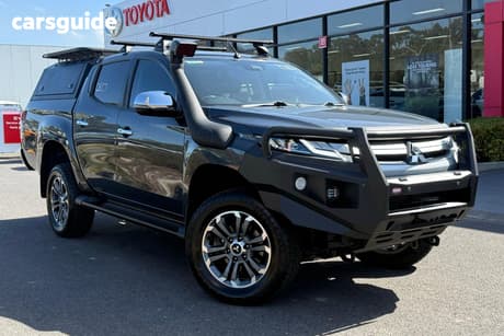 Grey 2023 Mitsubishi Triton Double Cab Pick Up Gls (4X4)