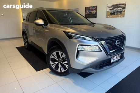 Silver 2024 Nissan X-Trail Wagon St-L (4Wd) 7 Seat