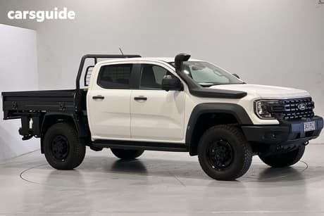 White 2025 Ford RANGER SUPER DUTY Ute Tray 4X4