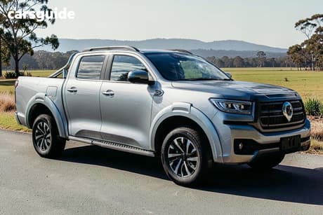 Silver 2026 GWM Cannon Dual Cab Chassis Lux (4X4)