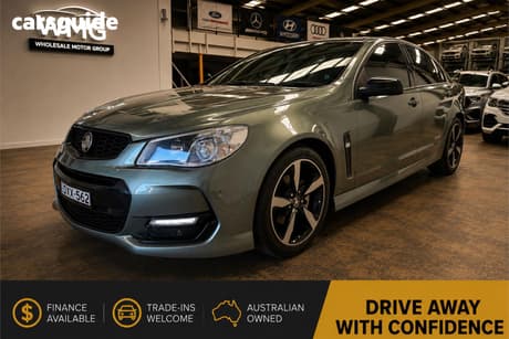Grey 2016 Holden Commodore Sedan Sv6 Black Pack