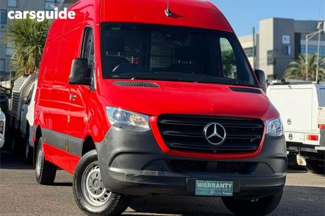 Red 2019 Mercedes-Benz Sprinter Van 316Cdi Vs30 Lwb Rwd High Roof