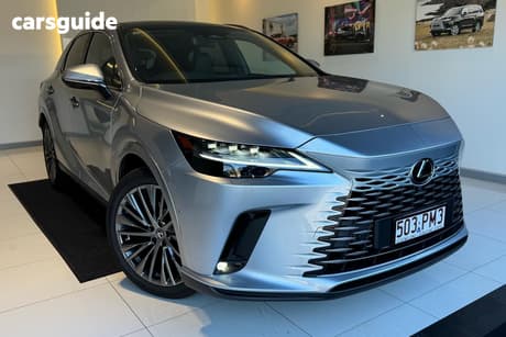 Grey 2025 Lexus Rx450H+ Wagon Sports Luxury Awd Hybrid
