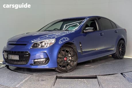 Blue 2016 Holden Commodore Sedan Ss Black 20 Pack