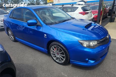 Blue 2010 Subaru Impreza Sedan Wrx (Awd)