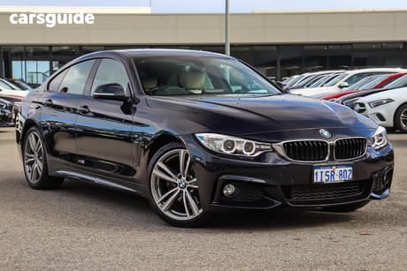 Black 2015 BMW 428I Coupe Gran Coupe Sport Line
