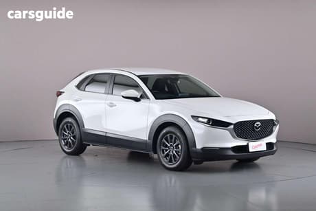 White 2021 Mazda CX-30 Wagon G20 Pure (Fwd)