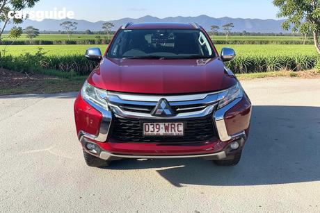Red 2016 Mitsubishi Pajero Sport Wagon Exceed (4X4) 7 Seat