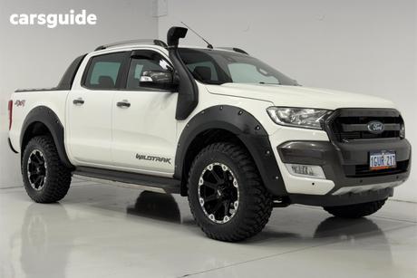 White 2016 Ford Ranger Dual Cab Pick-up Wildtrak 3.2 (4X4)