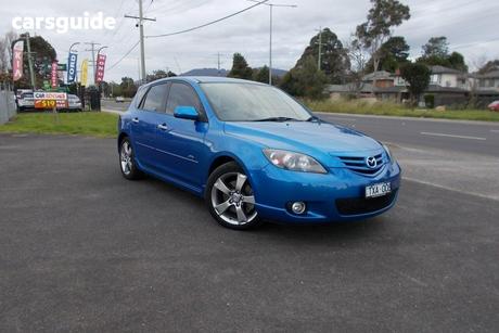 Blue 2005 Mazda 3 Hatchback Sp23