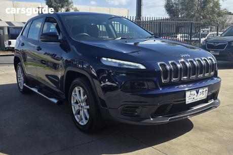 Blue 2015 Jeep Cherokee Wagon Sport (4X2)