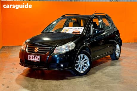 Black 2012 Suzuki SX4 Hatchback Crossover S