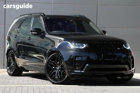 Black 2017 Land Rover Discovery Wagon Td6 Hse Luxury