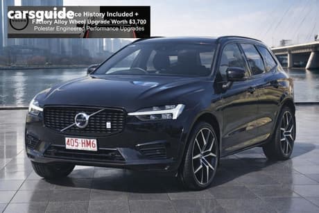 Black 2021 Volvo XC60 Wagon T8 Phev Polestar (Awd)