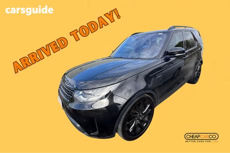 Black 2017 Land Rover Discovery Wagon Td6 Hse