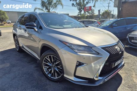 Grey 2018 Lexus RX350 Wagon F Sport