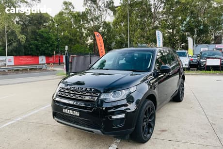Black 2015 Land Rover Discovery Sport Wagon Sd4 Se