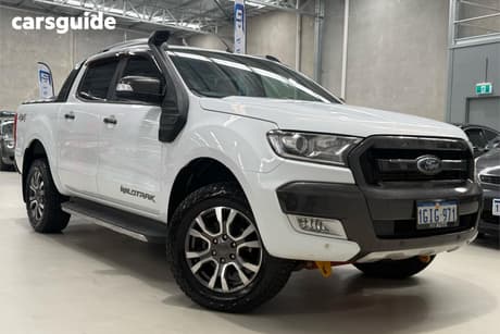 White 2017 Ford Ranger Dual Cab Pick-up Wildtrak 3.2 (4X4)