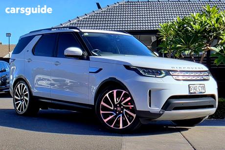 White 2017 Land Rover Discovery Wagon Sd4 Hse