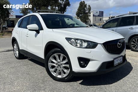White 2015 Mazda CX-5 Wagon Gt (4X4)