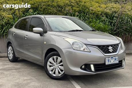 Silver 2018 Suzuki Baleno Hatchback Gl