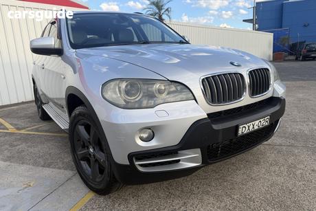 Silver 2008 BMW X5 Wagon 3.0D