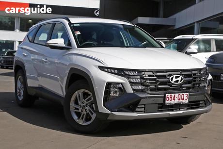 White 2026 Hyundai Tucson Wagon (Fwd)