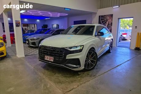 White 2022 Audi Q8 Wagon 55 Tfsi Quattro S Line Mhev