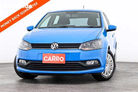 Blue 2017 Volkswagen Polo Hatchback 66 Tsi Trendline