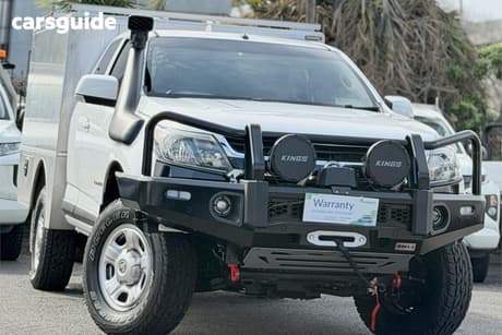 White 2020 Holden Colorado Space Cab Chassis Ls (4X4)