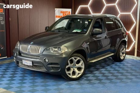 Grey 2011 BMW X5 Wagon Xdrive 30D