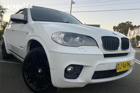 White 2013 BMW X5 Wagon Xdrive 30D