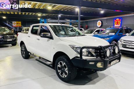 White 2018 Mazda BT-50 Dual Cab Utility Xtr (4X4)