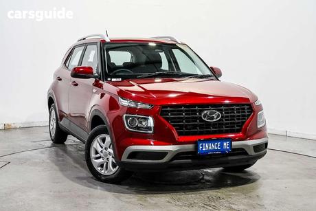 Red 2025 Hyundai Venue Wagon