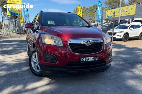 Red 2014 Holden Trax Wagon Ls