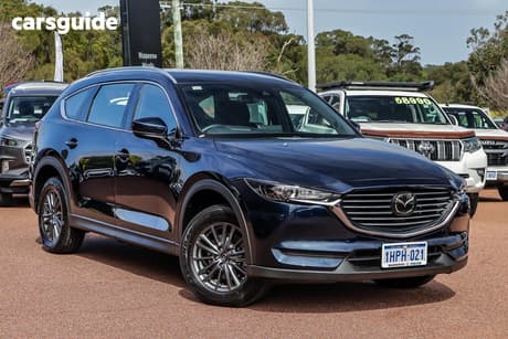 Blue 2022 Mazda CX-8 Wagon Sport (Awd)