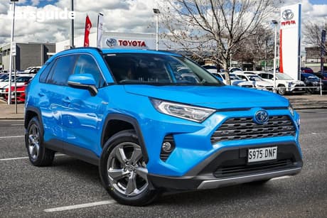 Blue 2020 Toyota RAV4 Wagon Gxl 2Wd Hybrid