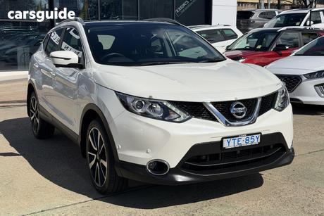 White 2015 Nissan Qashqai Wagon Ti (4X2)