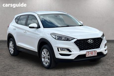 White 2019 Hyundai Tucson Wagon Active (2Wd)