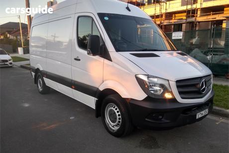 White 2018 Mercedes-Benz Sprinter Van 316Cdi Lwb Hi Roof