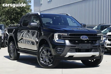 Black 2025 Ford Ranger Double Cab Pick Up Wildtrak 2.0 (4X4)