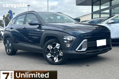 Blue 2025 Hyundai Kona Wagon