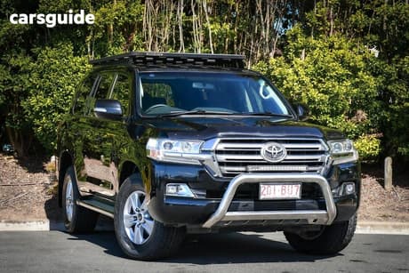 Black 2021 Toyota Landcruiser Wagon Lc200 Gxl (4X4)