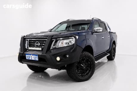 Blue 2016 Nissan Navara Dual Cab Utility St-X (4X4)