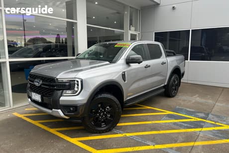 Silver 2025 Ford Ranger Double Cab Pick Up Phev Sport (4X4)