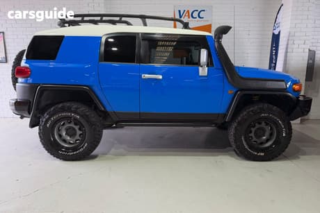 Blue 2011 Toyota FJ Cruiser Wagon