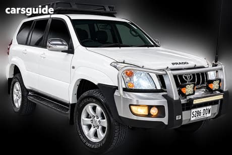 White 2005 Toyota Landcruiser Prado Wagon Gxl (4X4)
